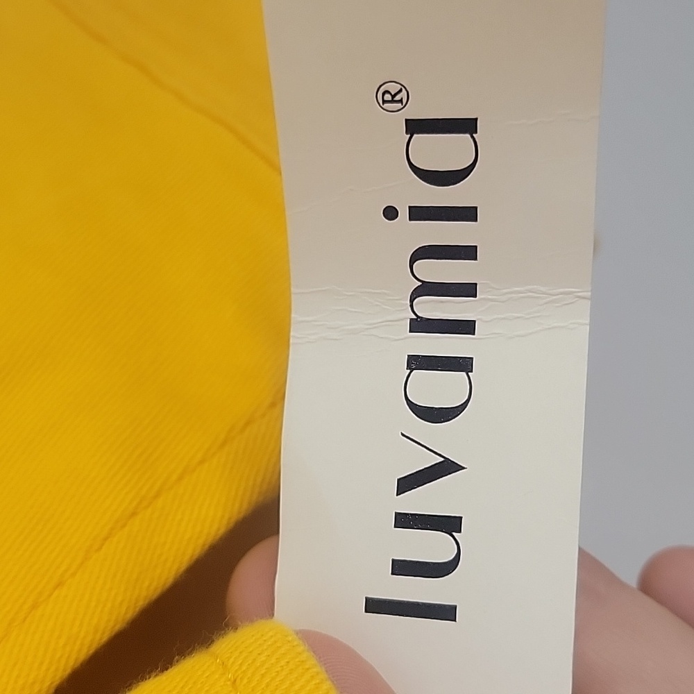 Bright Yellow Denim Jacket - Picture 2 of 2
